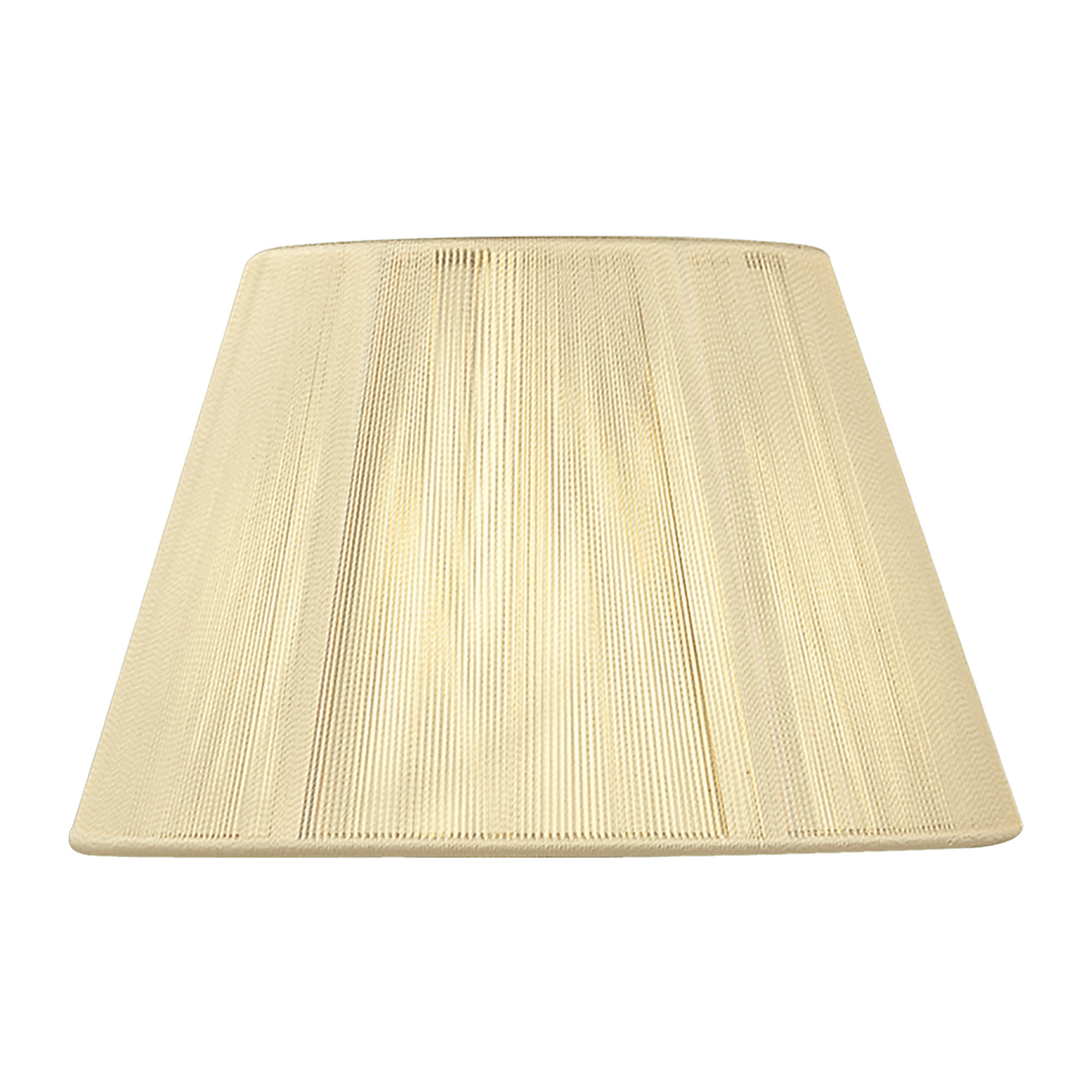 Silk 40cm String Shade Ivory Cream